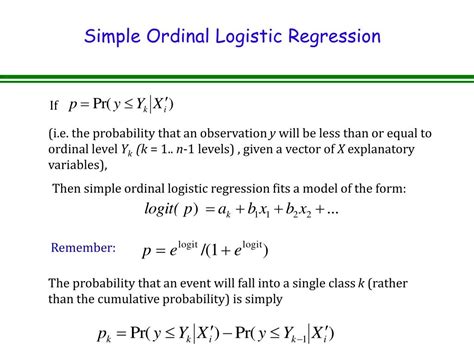  Ordinal Logistic Regression: Unveiling the Hidden Elegance in Categorical Data Analysis!